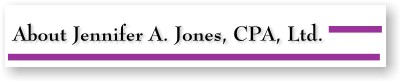 About Jennifer A. Jones, CPA, Ltd.